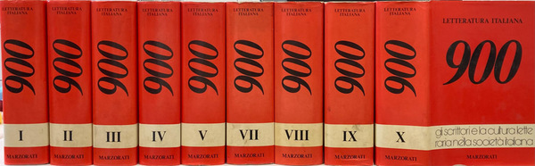 Letteratura Italiana 900
