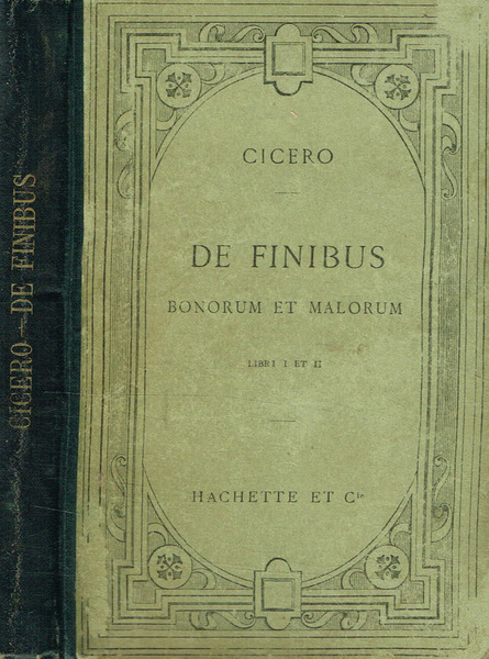 De Finibus bonorum et malorum libri I et II