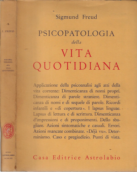 Psicopatologia della vita quotidiana