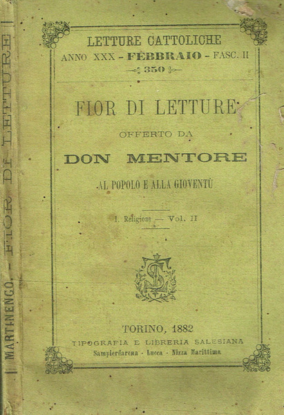 Fior di letture offerto da Don Mentone al popolo e …