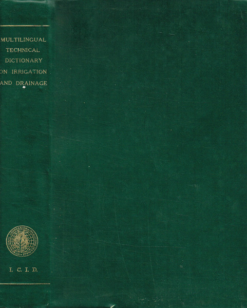 Multilingual technical dictionary on irrigation and drainage