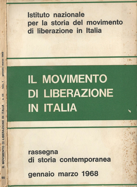 Il movimento di liberazione in Italia Anno XX-N° 90