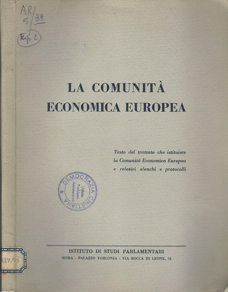 La Comunità Economica Europea