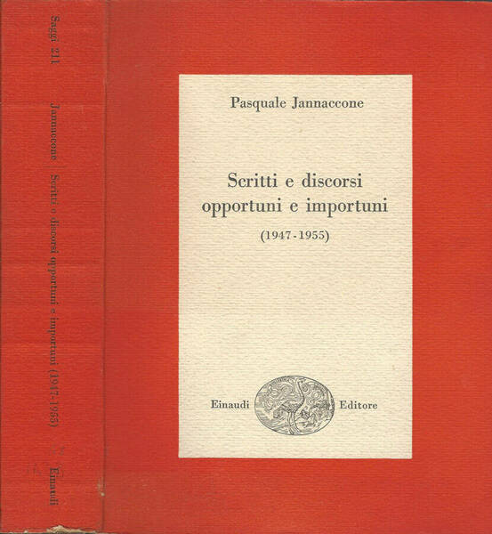 Scritti e discorsi opportuni e importuni