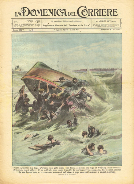 La Domenica del Corriere anno XXXVII n.31 1935