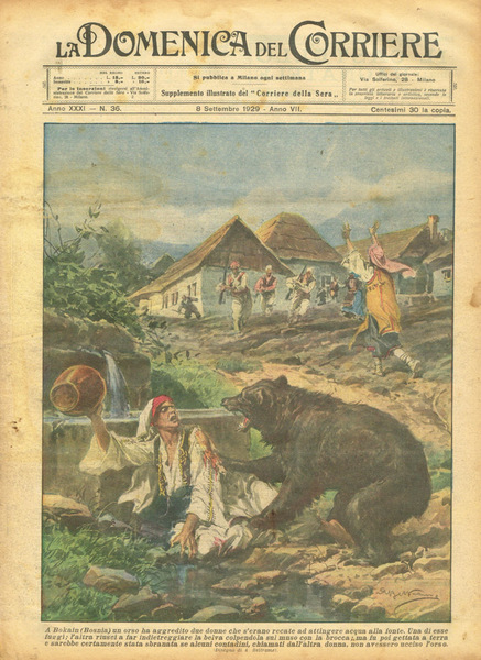 La Domenica del Corriere anno XXXI n.36, 1929