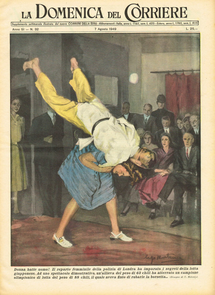 La Domenica del Corriere anno LI n.32, 1949