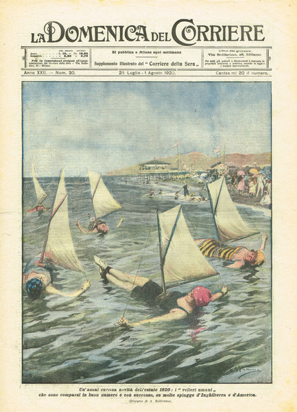 La Domenica Del Corriere anno XXII n.30, 1920