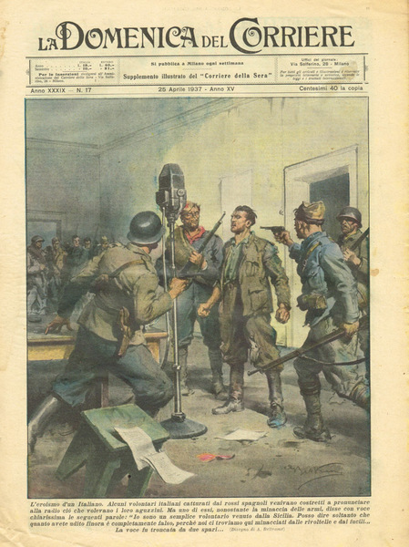 La Domenica Del Corriere anno XXXIX n.17, 1937