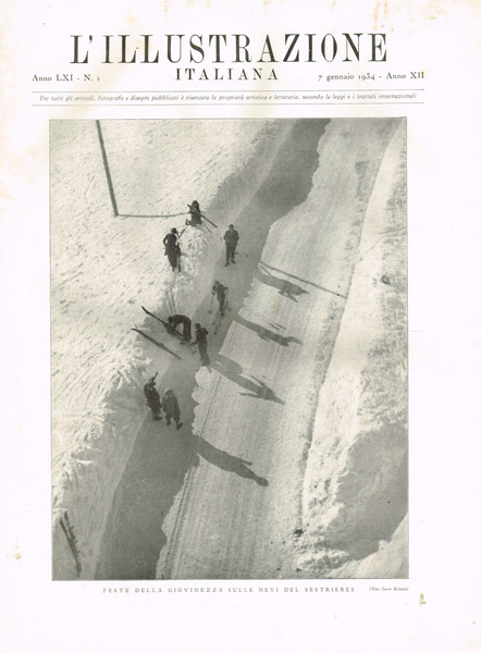 L'Illustrazione Italiana anno LXI n.1, 1934
