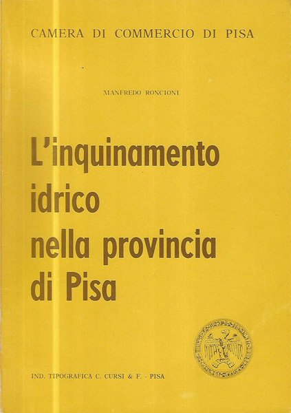 L'inquinamento idrico nella provincia di Pisa