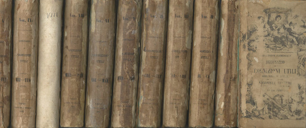 Dizionario di cognizioni utili specialmente alla studiosa gioventù italiana d'ambo …