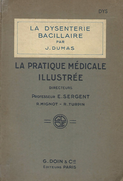 La Dysenterie bacillaire