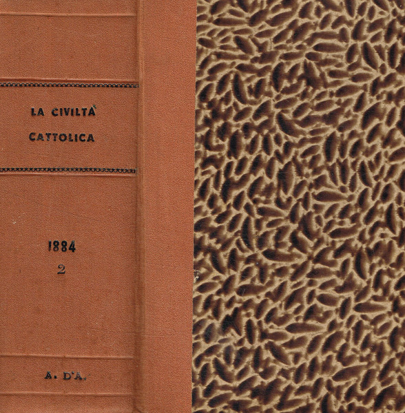 La civiltà cattolica. Anno trigesimoquinto vol.VII, VIII della serie duodecima