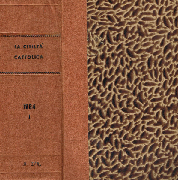 La civiltà cattolica anno trigesimoquinto, vol.V, VI della serie duodecima