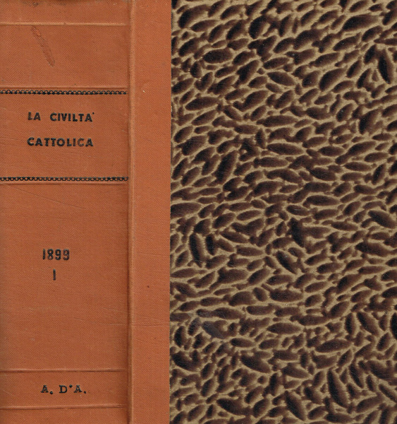 La civiltà cattolica anno cinquantesimo vol.V, VI della serie decimasettima