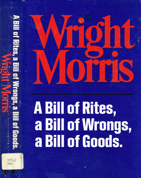 A Bill of rites, a Bill of wrongs, a Bill …