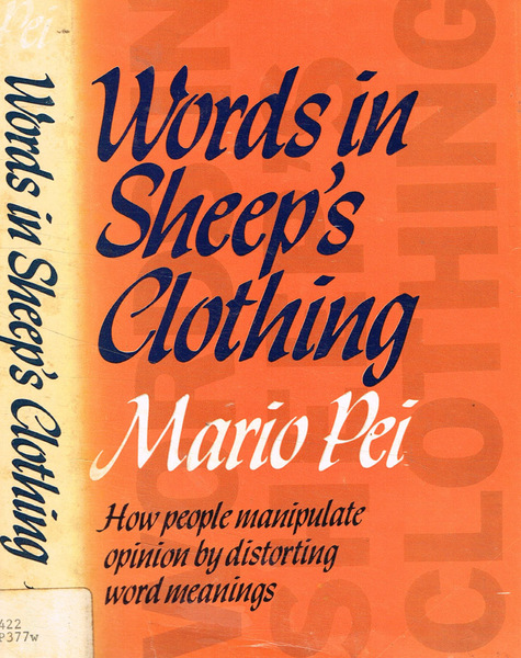 Words in sheep's clothing