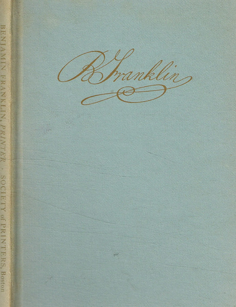 Benjamin Franklin printer