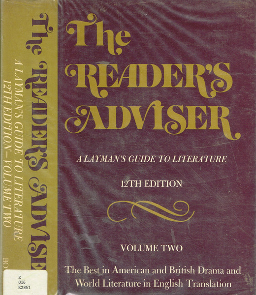 The reader's adviser