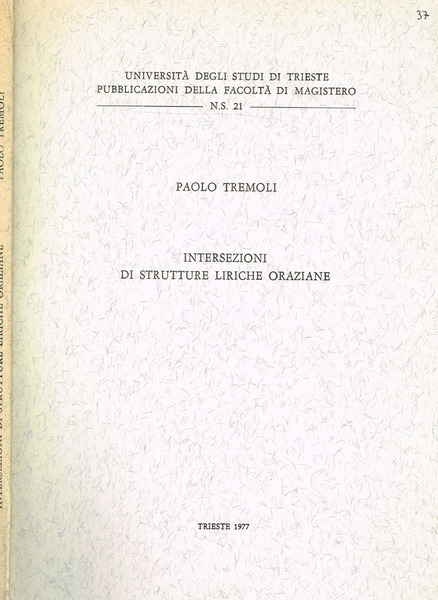 INTERSEZIONI DI STRUTTURE LIRICHE ORAZIANE