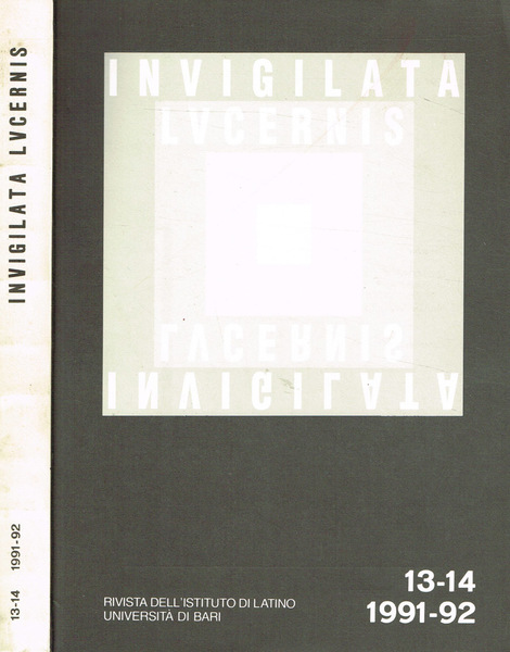 INVIGILATA LUCERNIS N.13-14 1991-92