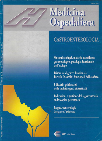 Medicina Ospedaliera n. 2 Anno 2001 Gastroenterologia