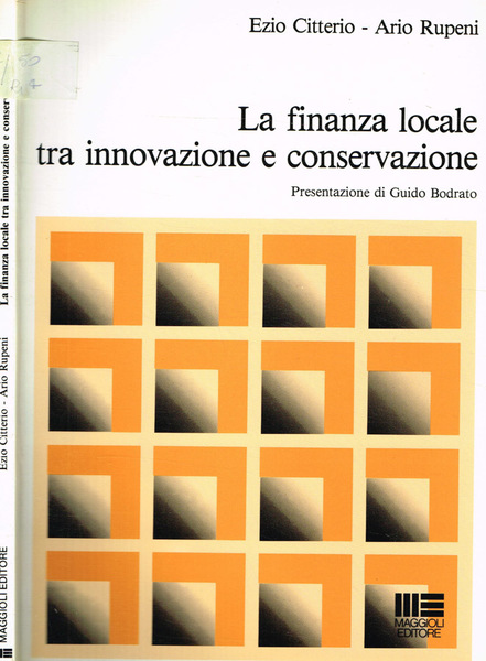 La finanza locale tra innovazione e conservazione