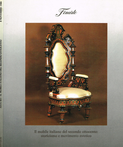 Asta 563. Il mobile italiano del secondo Ottocento: storicismo e …