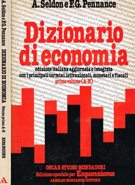 DIZIONARIO DI ECONOMIA vol. I
