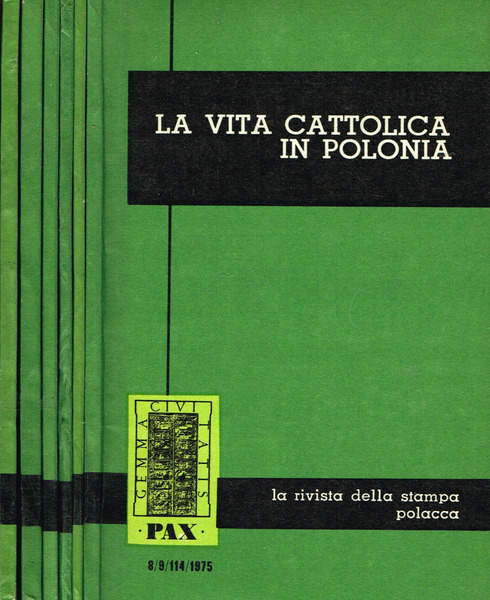 LA VITA CATTOLICA IN POLONIA N. 1 2 3 4 …