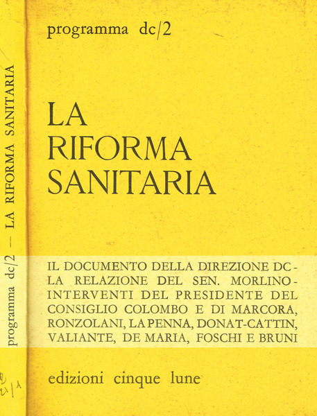 LA RIFORMA SANITARIA