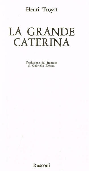 LA GRANDE CATERINA