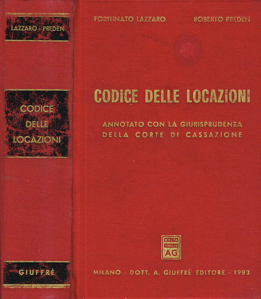 CODICE DELLE LOCAZIONI ANNOTATO CON LA GIURISPRUDENZA DELLA CORTE DI …