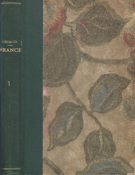 France (Geographie- Histoire-Litterature) Vol. I Pages de geogr., d'hist., morceaux …