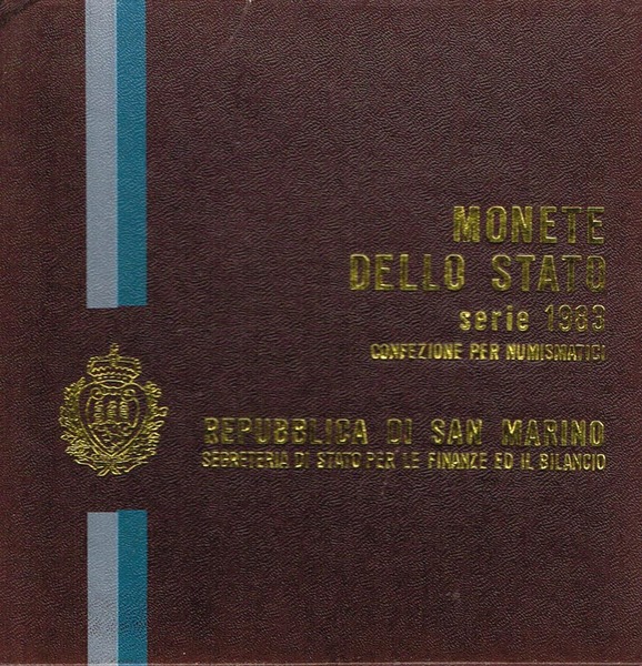 MONETE DELLO STATO serie 1983
