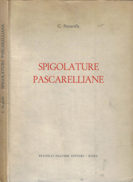 Spigolature pascarelliane