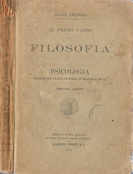 Il primo passo alla filosofia