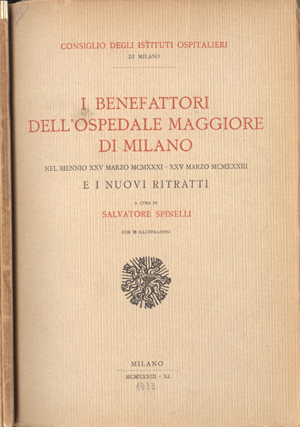 I benefattori dell' Ospedale Maggiore di Milano