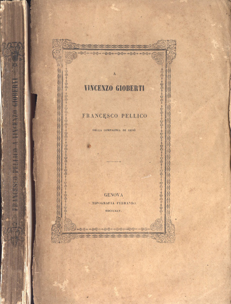 A Vincenzo Gioberti