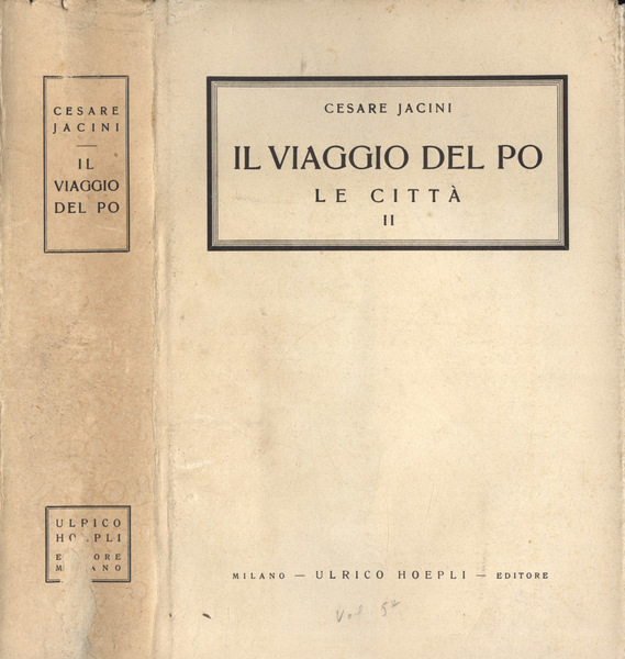 Il viaggio del Po Vol. V parte II