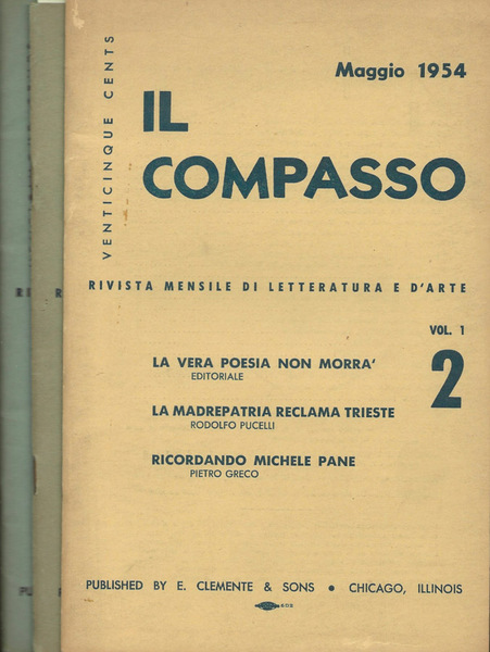 Il compasso Vol.I N.2,3,4
