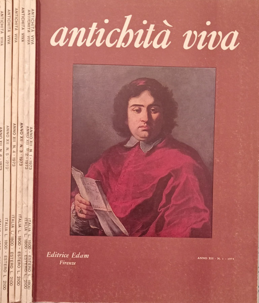 Antichità- Anno XII n.1,2,3,4,5,6 1973