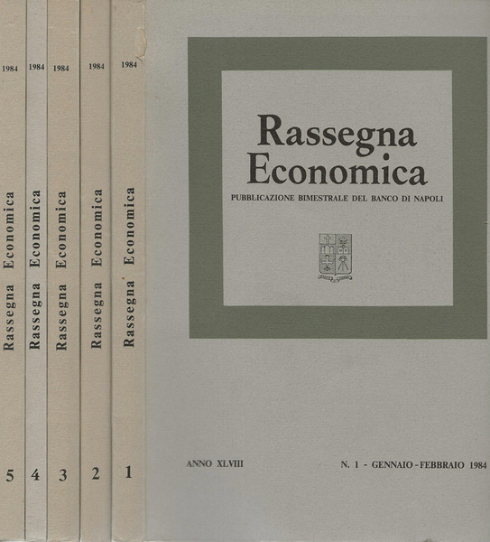 Rassegna Economica 1,2,4,5 Anno XLVIII 1984
