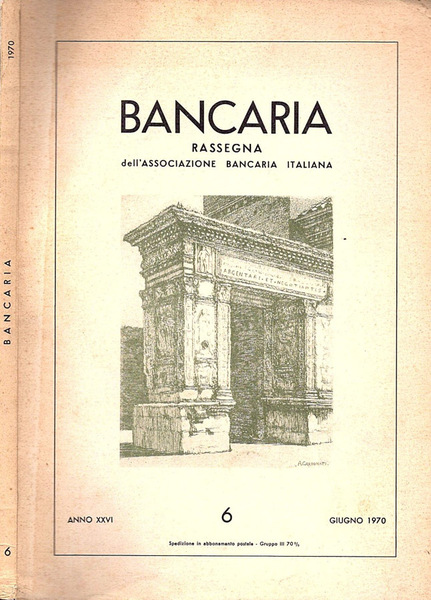 Bancaria. Anno XXVI n. 6
