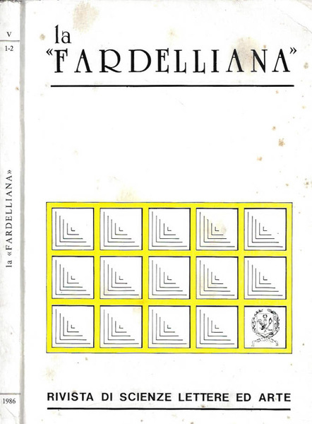 La Fardelliana, anno V - n. 1 - 2, gennaio …