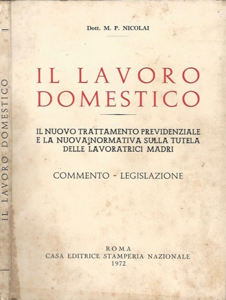 Il lavoro domestico