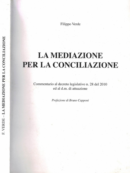 La mediazione per la conciliazione