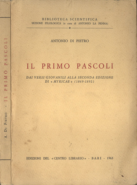 Il primo Pascoli