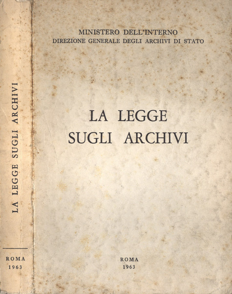 La legge sugli archivi